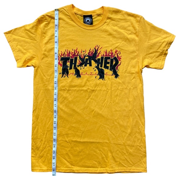 Thrasher Crows Tee Shirt (M) - Picture 6 of 10
